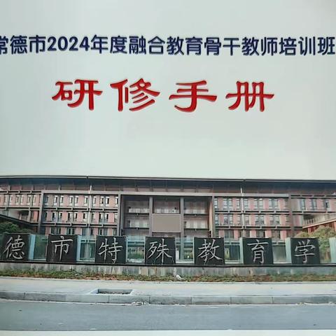 以爱滋养，融合成长——常德市2024年度融合教育骨干教师培训活动