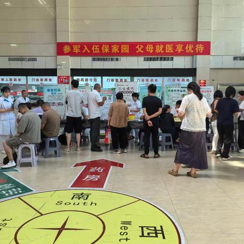 【医院动态】联勤保障部队第九九〇医院开展“参军入伍保家园 父母就医享优待”系列义诊活动