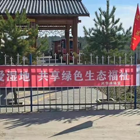 珍爱湿地 共享福祉—— 兴华林场湿地保护宣传在行动