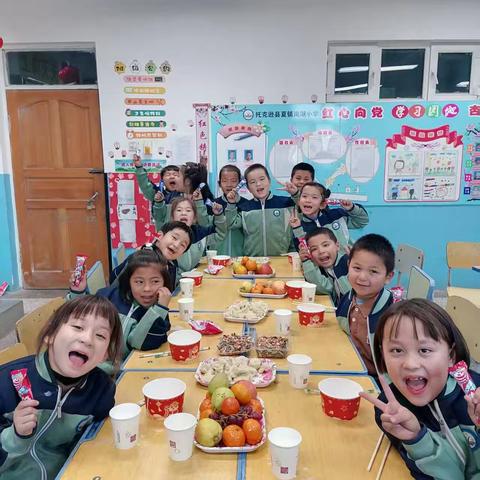 冬至暖校园，班级饺香浓——夏镇南湖小学冬至活动