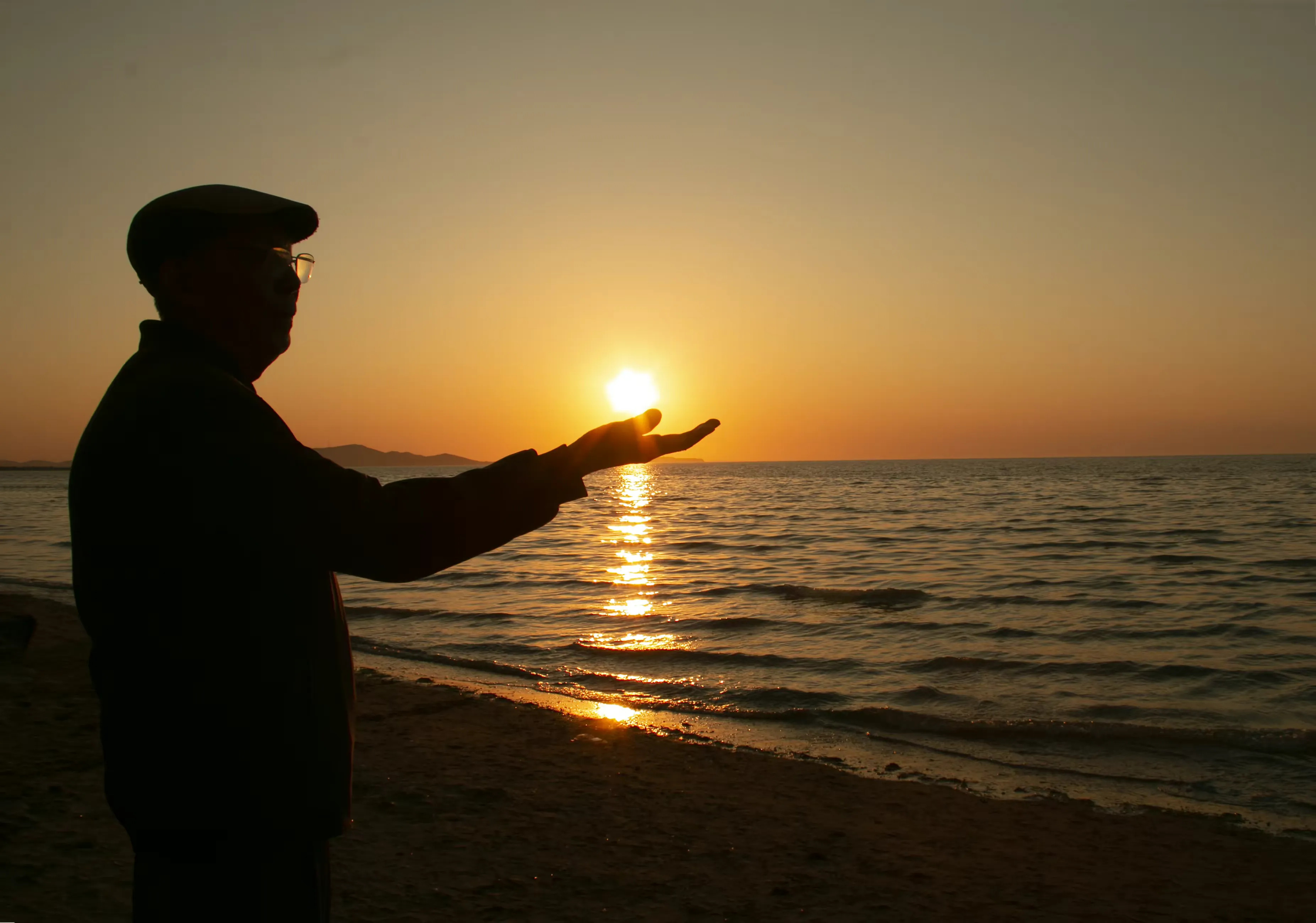 夏家河子的落日