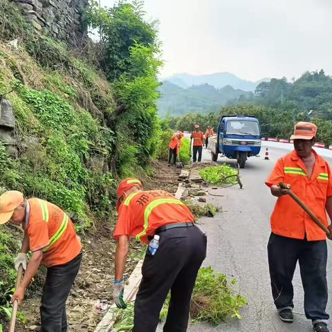 助力旅发大会  信都公路勇当“开路先锋”