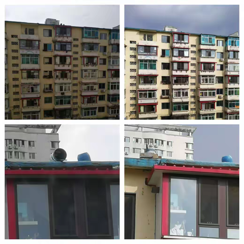 一眼望去，楼顶无碍