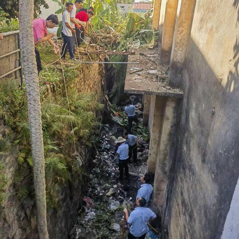 整治卫生死角  维护整洁环境