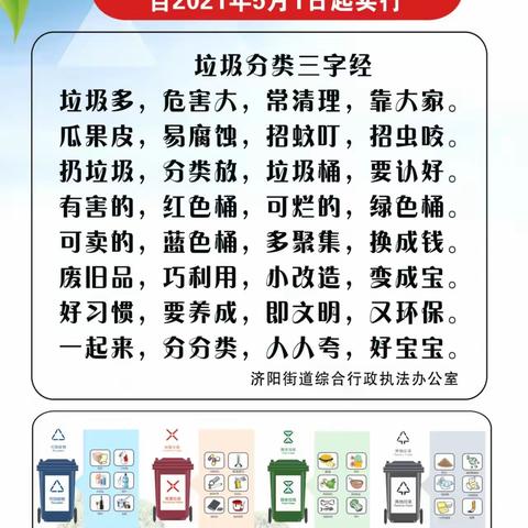 【济阳区垃圾分类】济阳街道来到罗家村开展“有害垃圾要收集，环保更要入人心”垃圾分类宣传活动