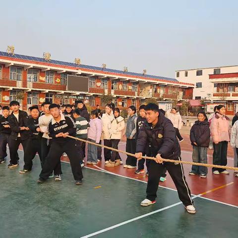 穆口小学迎元旦趣味体育活动
