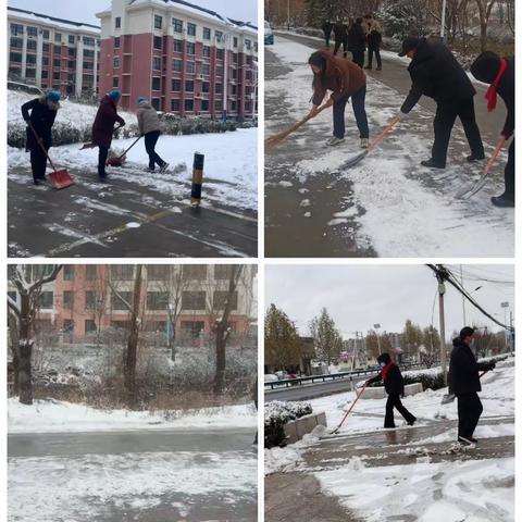 以“雪”为令、闻“雪”而动—— 雪野街道：“三举措”应对强降雪天气