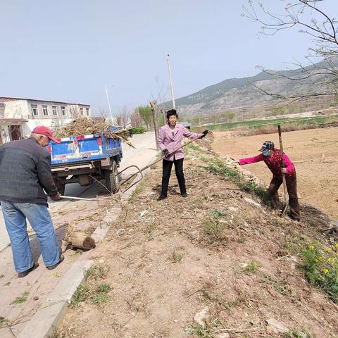 平安寨村提升环境卫生整治