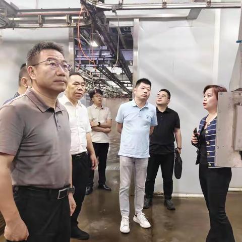 湖北省阳新县县委副书记、县长卢川率队莅临供广肉类智能市场考察指导