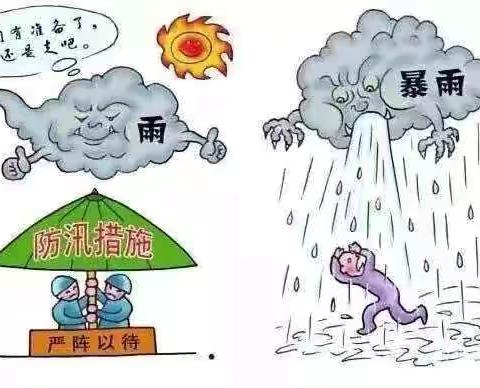 瑞昌市洪岭小学关于防暴雨、防汛、防雷电安全致家长的一封信