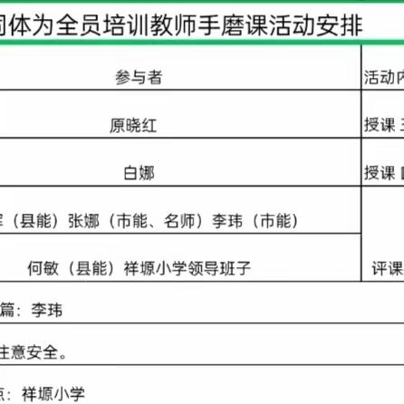 博观而约取  厚积而薄发—蒲城县音乐“名师+”研修共同体为全员培训展示教师磨课活动纪实