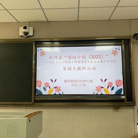 送教促提升，聚力共成长——新河县“国培计划（2022）”小学数学骨干教师送教下乡项目暨联片教研活动