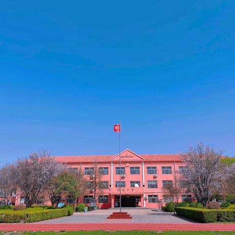 鸟语花香读书时，不负春日好时光———拳铺镇明德小学校园春景