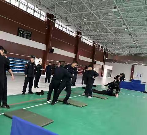 方山县公安局开展2024年警务实战体技能考核