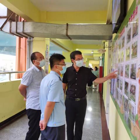 “食”刻坚守 安全为伴”--平陆县实验幼儿园迎接县市场监管局及教育局安全股检查