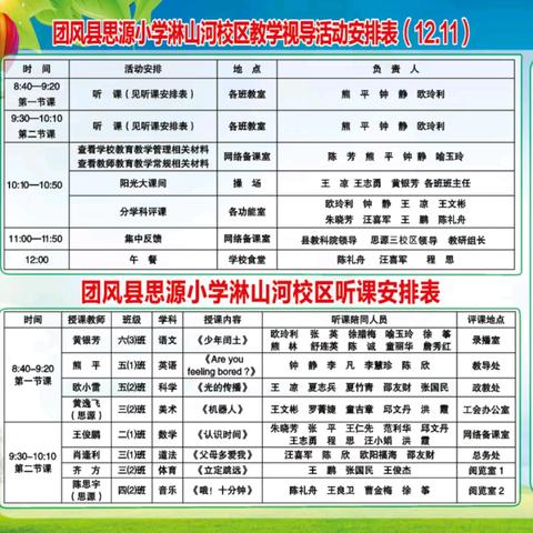教学视导促成长 多向反馈助提升