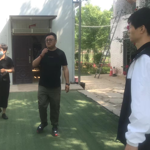 周陵街道开展“五一”节前教育农场安全检查行动