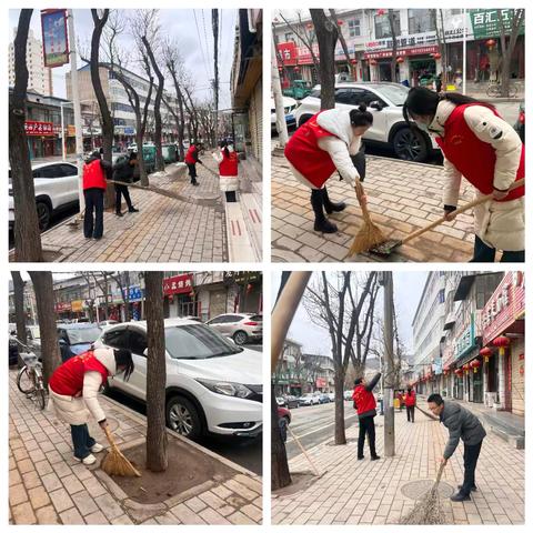 除雪净巷绘新景   凝心聚力助出行