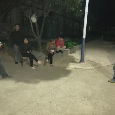 夜访夜办——宣传防诈反邪、移风易俗工作