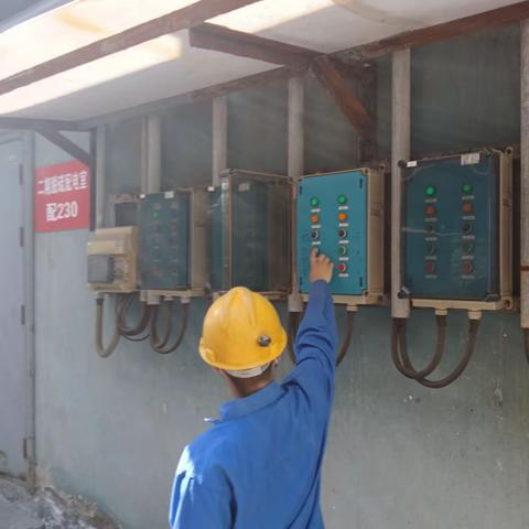 六月份回二脱硫樊金鹏班组臭氧发生器故障应急演练