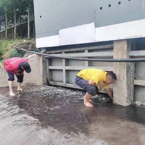 全力迎战降雨 汛后加强检修