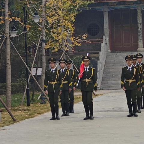 建安区二高初中部“养成良好学习习惯”主题升旗仪式