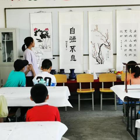 传中华国粹  扬书法精神——耿镇中心小学课后服务“颜柳堂”书法社团九月活动简报