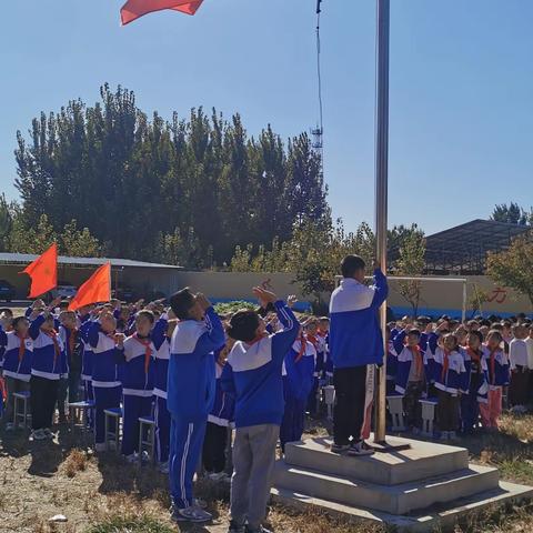 张家兰子联办小学——“颂祖国 唱红歌 扬正气”大合唱比赛