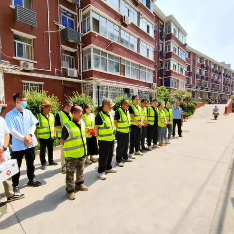 向阳社区开展防汛应急演练 筑牢安全防线