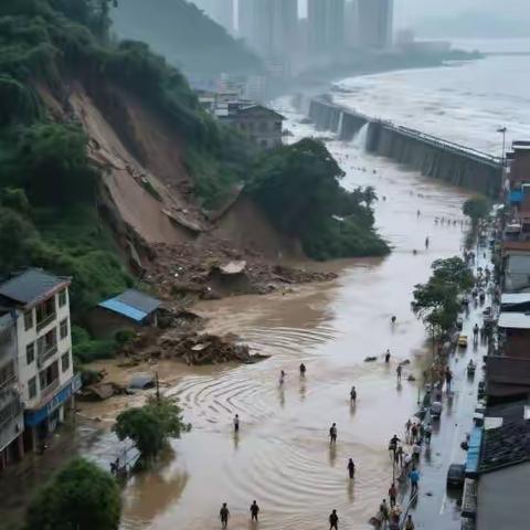 暴雨蓝色预警：筑牢安全防线，共护生命财产安