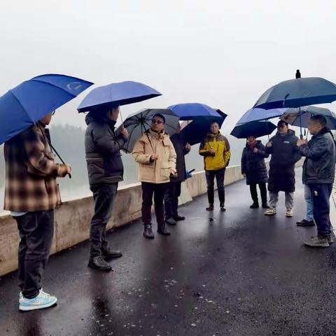 汤溪镇组织2024年度水旱灾害预防汛前大检查暨安全生产大检查
