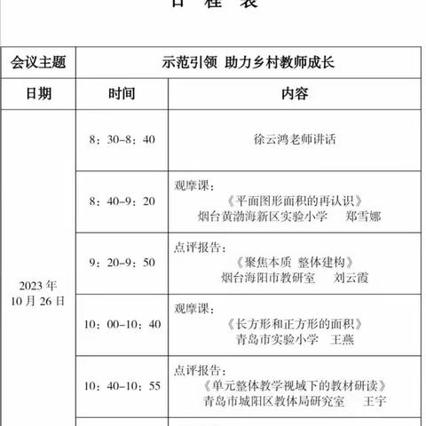 示范引领促成长——临沂朱陈北村小学教师集中学习山东“志愿服务 助力教师成长”研讨活动