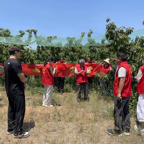 济南林学会组织专家赴莱芜区富甲庄园指导林果生产