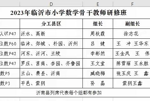 法理相融，算出精彩----2023临沂市小学数学骨干教师研修班总结与体会