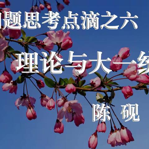 经验、理论与大一统理论