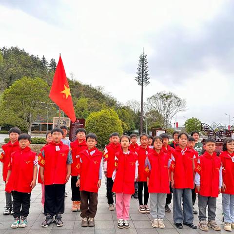 小江口中心小学“清明缅怀先烈，传承红色基因”主题教育活动