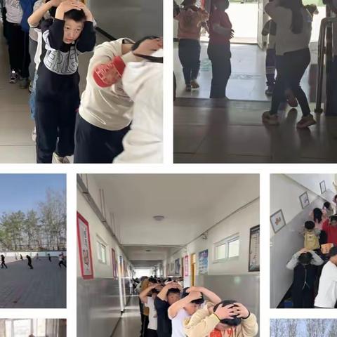 地震安全演练——刘街乡中心校刘街小学