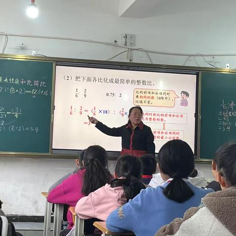 同课探高效    异构展风采——富源县第一小学六年级数学组“同课异构”教研活动