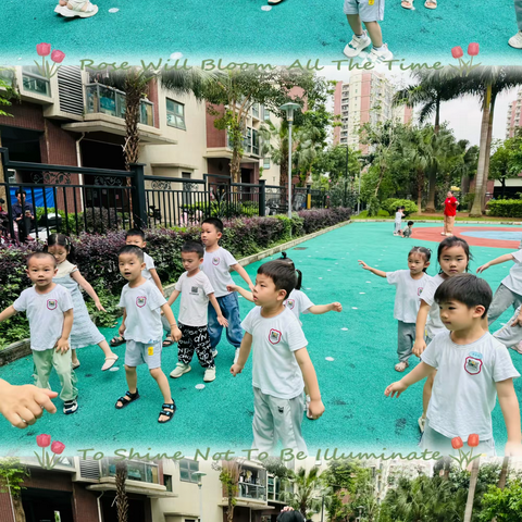 🌈“春天有信🍀，🌸花开有期”永江花园中一班四月份精彩回顾