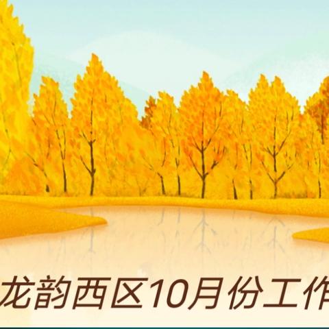 滨河龙韵西区10月份工作简报