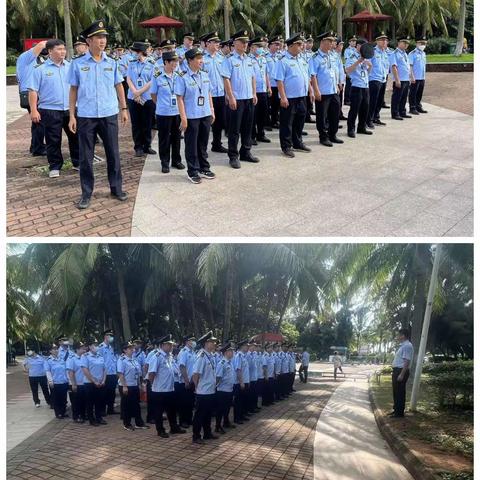 端午安康—海口市综合行政执法局美兰分局白沙门文创市集保障不停歇