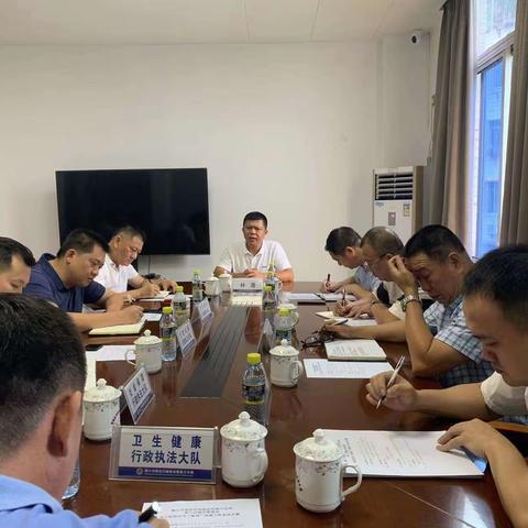 市综合行政执法局美兰分局——做好台风“泰利”保障准备工作，防患未然，有备无患