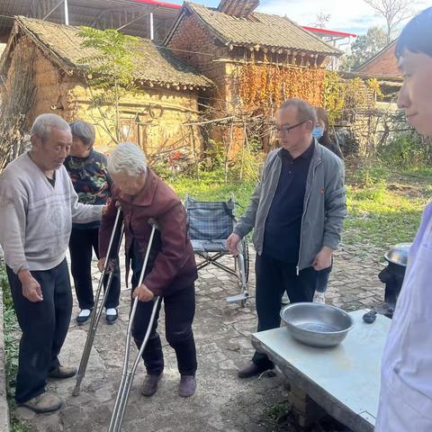 沙河乡卫生院 “家庭病床”服务让患者在家有“医”靠