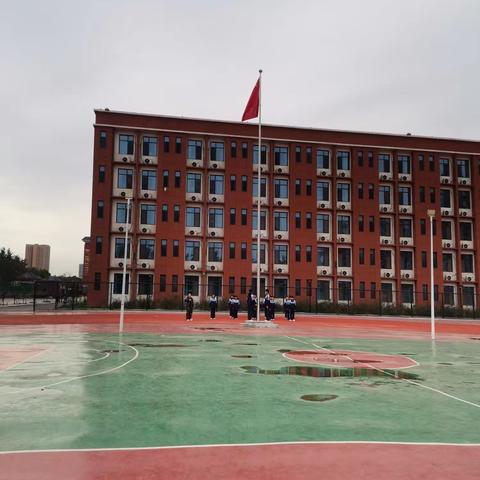 纪念红军长征胜利89周年升旗仪式