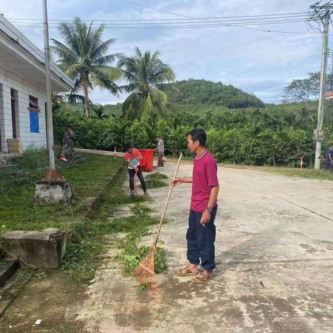 江边乡土眉村持续开展环境卫生整治