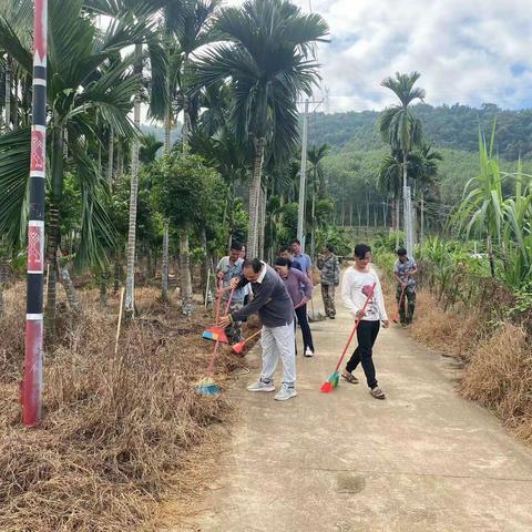 江边乡土眉村持续开展环境卫生整治