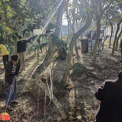 江边乡土眉村持续开展环境卫生整治