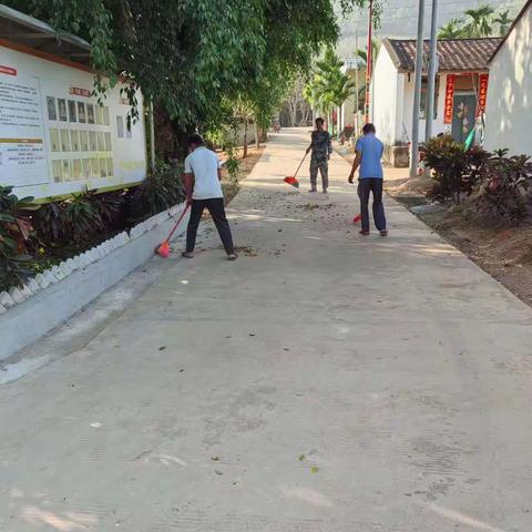 江边乡土眉村持续开展环境卫生整治