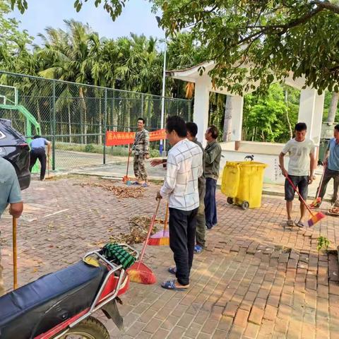 江边乡土眉村持续开展环境卫生整治工作