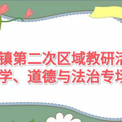 聚焦科学道法课堂，践行新课标——虹桥镇第二次区域教研活动纪实